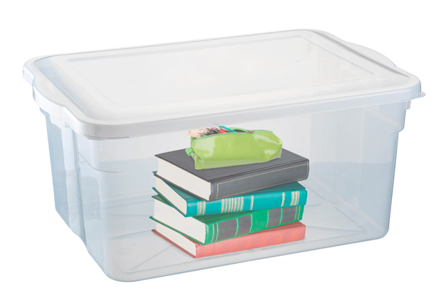 Caixas Plásticas Organizar Material Escolar (2)