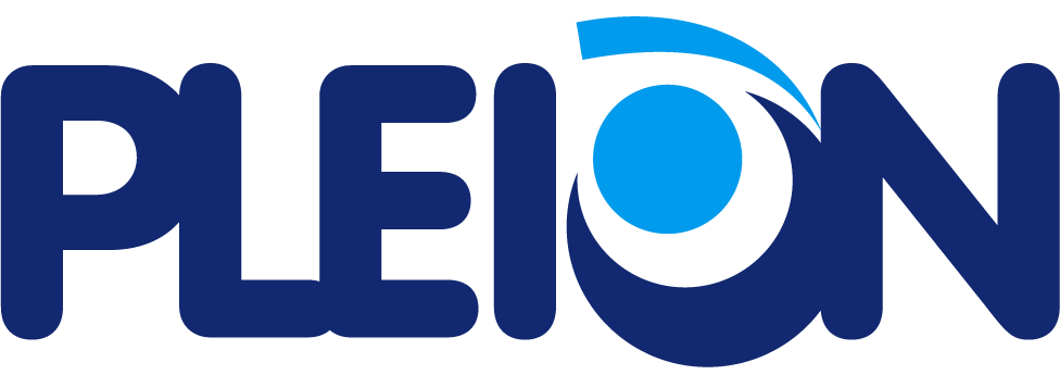 Logo Azul Pleion